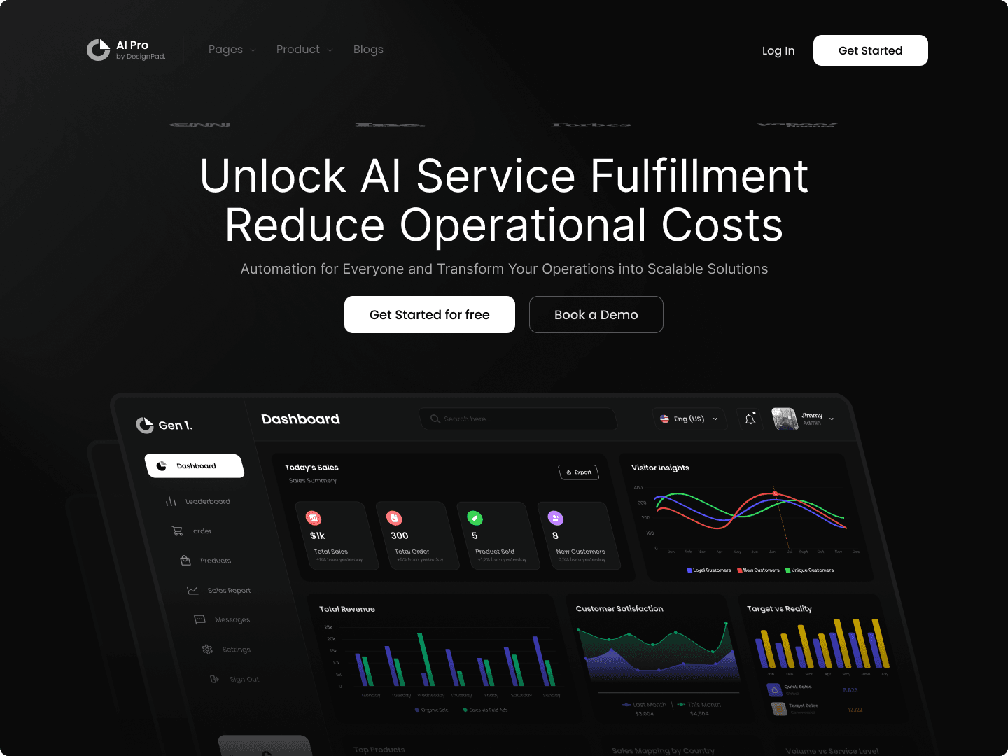 AI service fulfillment